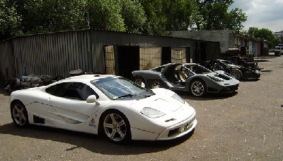 incredible £20,000 McLaren F1 replica made by a Top Gear fan (© Barcroft Media)